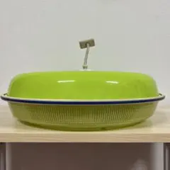 昭和レトロ　電気傘　グリーン