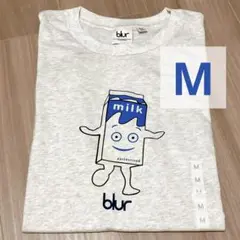 GU blur ブラー　ミルクくん　プリント Tシャツ　Mサイズ