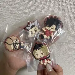 ハイキュー一番くじ　ラバーチャームセット売り！