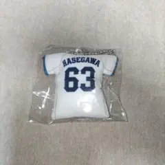 西武ライオンズ.長谷川信哉.クッションキーホルダー.