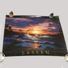ラッセン　ロマンスオブザシー　額装品　アート　ハワイ　風景画　夕日　海　絵画 ラッセンロマンスオブザシー額装品アートハワイ風景画夕日海絵画