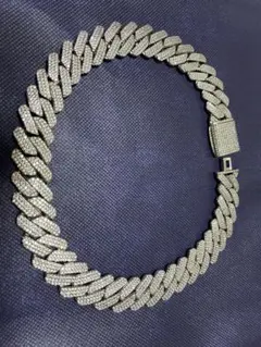 18kgp Iced Out Prong Chain Necklace