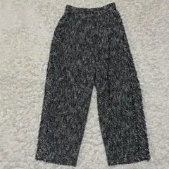 【新品未使用】uncrave 金子綾コラボ クロップドツイードパンツ