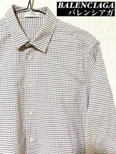 【BALENCIAGA】バレンシアガ チェックシャツ