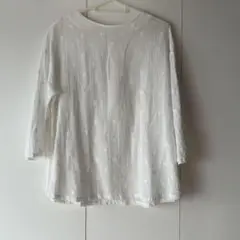 Jパラスパレス pallaspalas 45R RPM ドット柄シアーブラウス