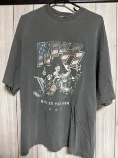 KISS グラフィックTシャツ USA製