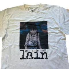 Serial Experiments Lain Tシャツ Lサイズ ホワイト