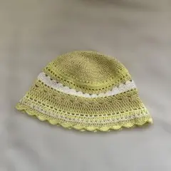 ハンドメイド　バケットハット
