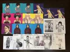 あそびあそばせ　特典ペーパー　イラストカード　シール