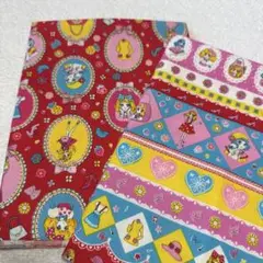 ④おとめちっくパーティー　レッド　2種　ミラー　ボーダー
