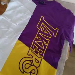 【美品】NBA LAKERS ロサンゼルスレイカーズ メンズ半袖Tシャツ