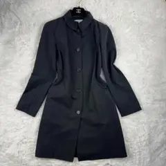 美品✨　マックスアンドコー　スプリングコート　トレンチ　黒　綿