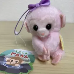 うきっき　さるるん　VMC マスコットぬいぐるみ　ピンク