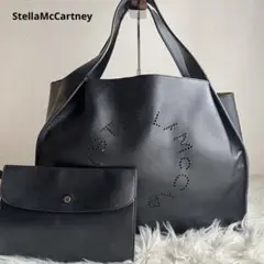 ✨StellaMcCartney✨ トートバッグ ブラック フェイクレザー