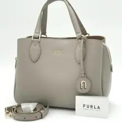 【極美品】FURLA ミネルヴァ ハンドバッグ 2way ショルダーバッグ