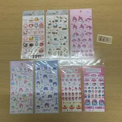 サンリオ　大人の図鑑シール　トッピングデコステッカー　シール　ステッカー