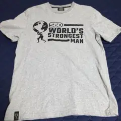 SBD WORLD'S STRONGEST MAN Tシャツ グレー