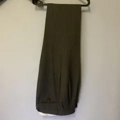 スラックスのみ　グレー ストライプ スラックス