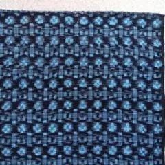 古布　藍染木綿未使用品ハギレ　　ハ-1