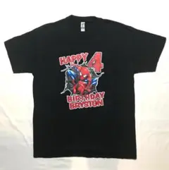マーベル スパイダーマン BIRTHDAY TシャツL SPIDER-MAN