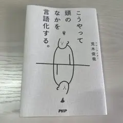 こうやって頭のなかを言語化する。
