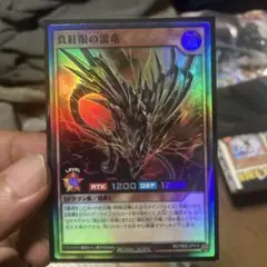 真紅眼の雷竜 レベル4 トレーディングカード