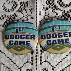 Dodger Game 記念バッジ 2個セット