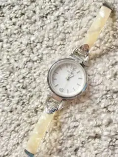 FOSSIL 腕時計 ホワイト シルバー