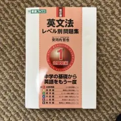 英文法 レベル別問題集 LEVEL-1