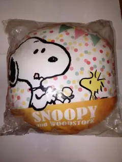 SNOOPY and WOODSTOCK スヌーピー クッション Loppi限定
