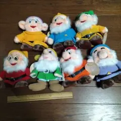 七人の小人 ぬいぐるみ 7体セット