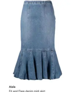 ALAIA アライア デニムミニスカート アライア デニムミニスカート レディース SIZE 42 (L) ALAIA