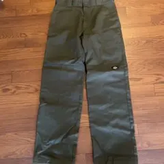 Dickies ルーズフィット ワークパンツ オリーブグリーン