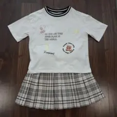 Tシャツ&スカートセット売り140㎝