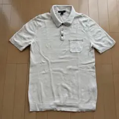 BANANA REPUBLIC ホワイト ポロシャツ L