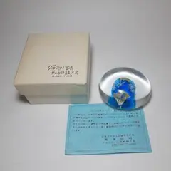【きんぽうげ出品】黒木国昭、ガラスの置き物&ブーツ グラスアート黒木 | 現代の名工ガラス工芸家黒木国昭