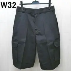 ディッキーズ 13" ルーズフィット カーゴパンツ ハーフパンツ W32 黒