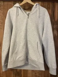 ヴィンテージ　OLD NAVY グレー ジップアップパーカー M