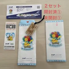 ２セット ANA ポケモンジェット　搭乗記念品