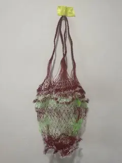 タイ　チェンマイ　あみあみバッグ