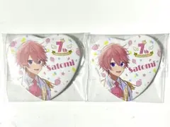 さとみ 7周年 缶バッジ