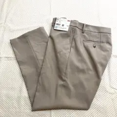 新品未使用 ユニクロ 感動パンツ ベージュ レディース ウエスト73センチ