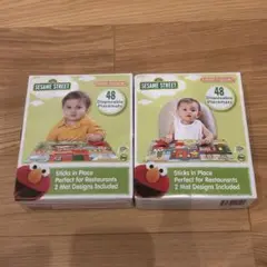 Sesame Street 使い捨てテーブルトッパー 48枚×2箱