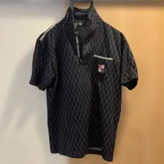 PGA TOUR ゴルフシャツ Lサイズ ダイヤモンドパターン