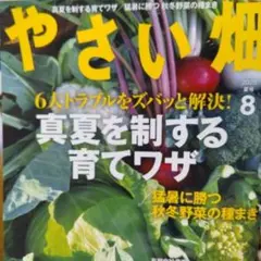 やさい畑 8月号