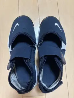 Nikeエアリフト　ネイビー スニーカー ベルクロ　23cm