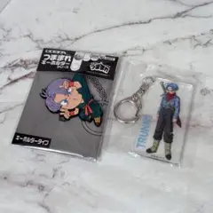 ドラゴンボール超　トランクス　つままれキーホルダー アクリルキーホルダー