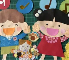 壁面飾り　きくの花