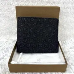【箱付き未使用】印傳屋　インデンヤ　二つ折り財布