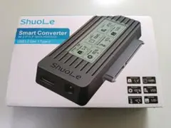 S.M.A.R.T情報表示機能付きUSB SATA アダプタ USB3.0